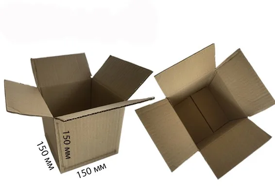 Гофроящик 150*150*150 Т-22 тришаровий - liderpak.ua