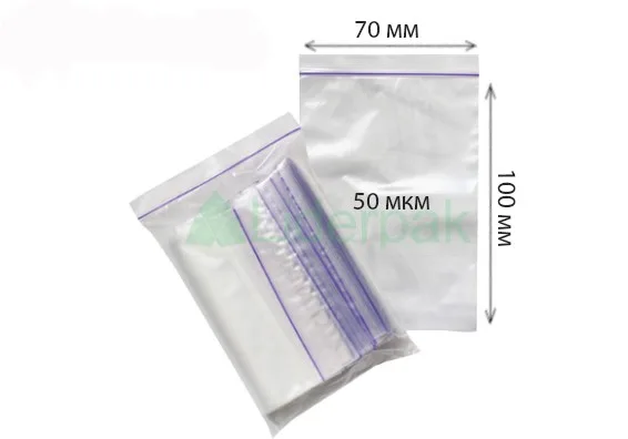 Пакеты струна с замком Zip-Lock 70*100 Пакеты струна с замком Zip-Lock 70*100 - liderpak.ua