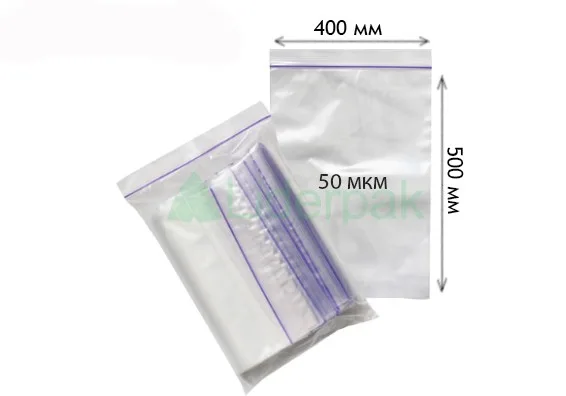 Пакеты струна с замком Zip-Lock 400*500 Пакеты струна с замком Zip-Lock 400*500 - liderpak.ua