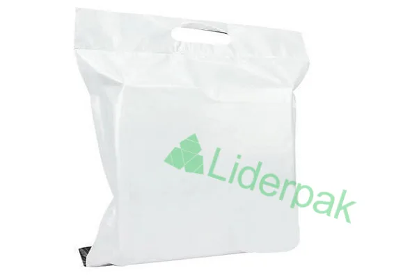 Кур’єрський пакет “Банан” 400х400 з ручкою - liderpak.ua