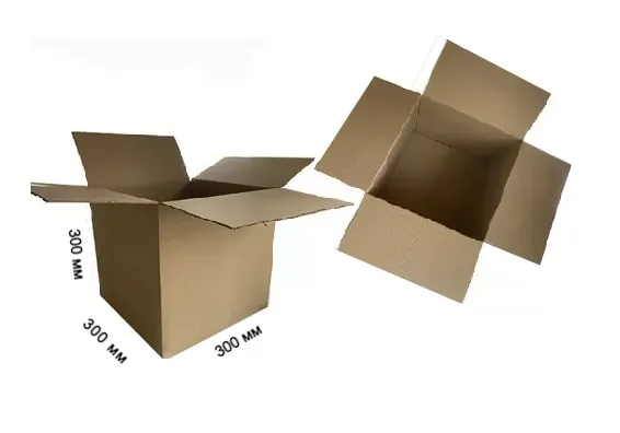 Гофроящик 300*300*300 Т-22 тришаровий Гофроящик 300*300*300 Т-22 тришаровий - liderpak.ua