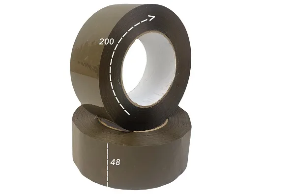 Скотч 48*200 коричневий - liderpak.ua