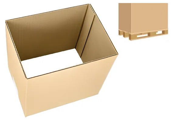 Коробка БЕЗ клапанов под паллету П-32 ВС 1200*800*800 - liderpak.ua